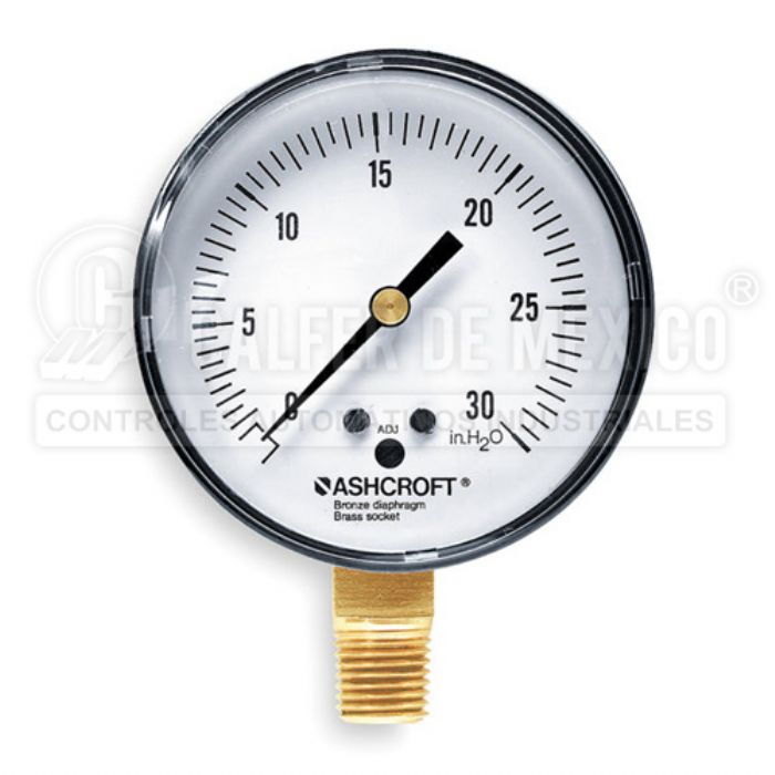 MANOMETRO 25-1490A02L0-20 marca: ASHCROFT