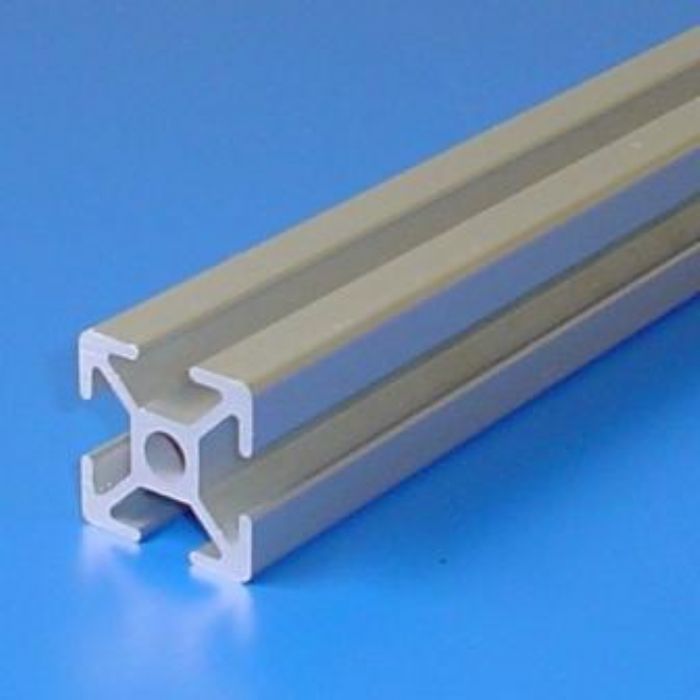 Perfil de aluminio ranurado