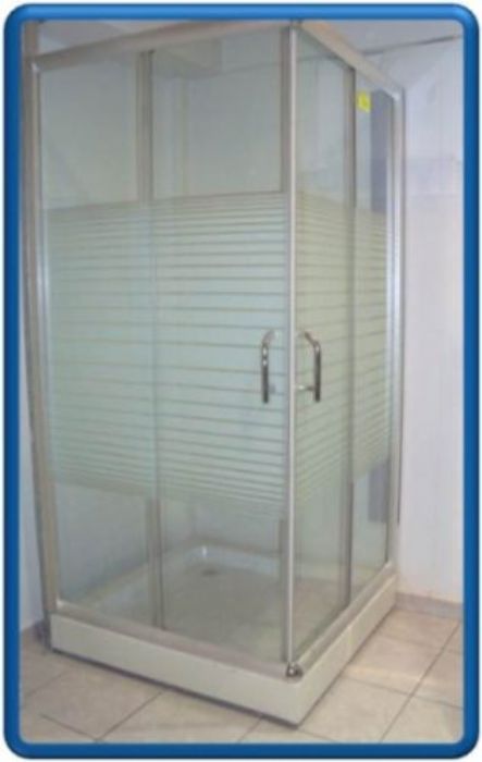 cancel templado de baño 