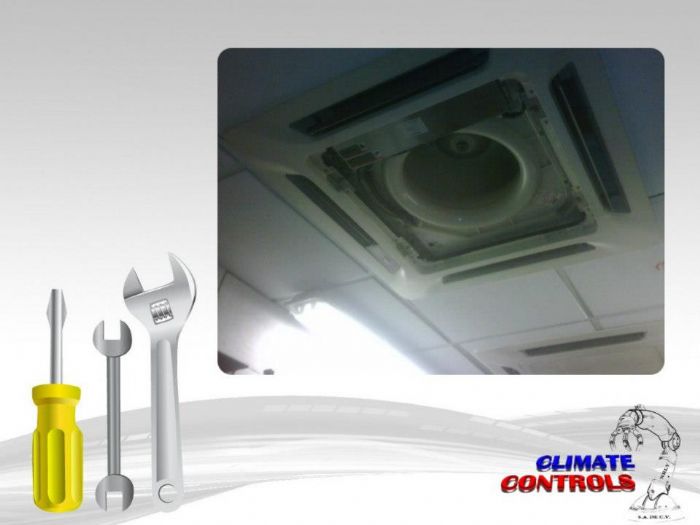 Mantenimiento preventivo a equipos tipo cassete de aire acondicionado