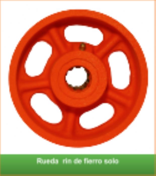 Ruedas de Fundicion de Fierro Solo