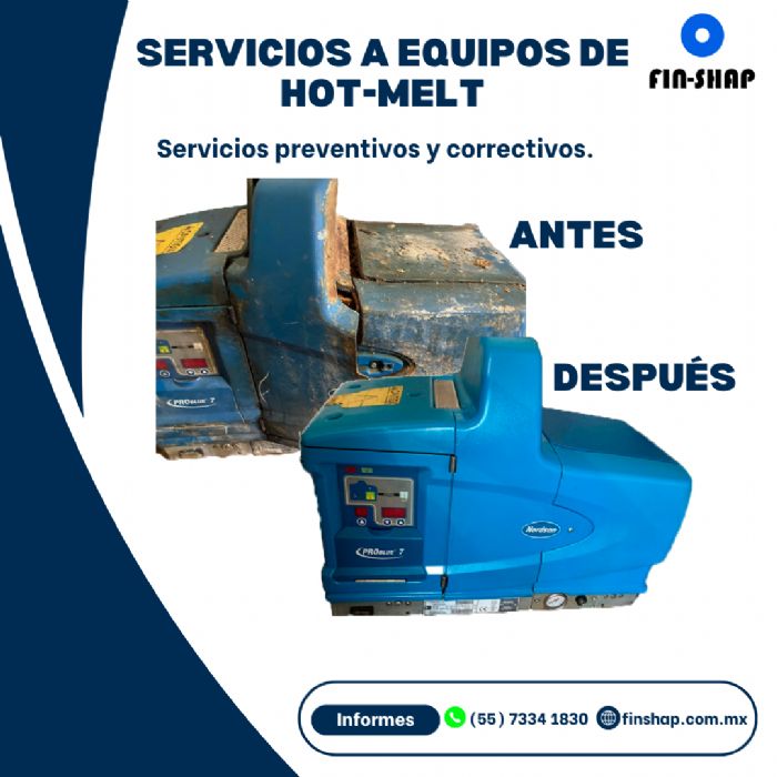 Mantenimiento Preventivo/Correctivo Equipo de Hot Melt
