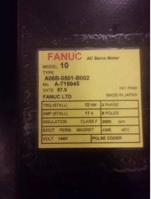 SERVOMOTOR FANUC