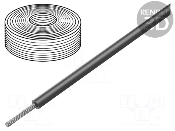 Cables con cubierta de silicona - un hilo