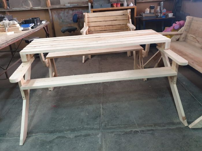 Mesa Banca de jardin