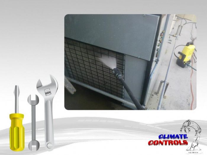 Mantenimiento preventivo a equipos chillers de aire acondicionado