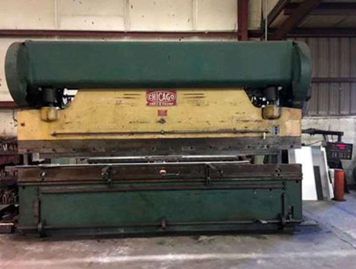 Prensa Chicago Dreis & Krump 14' X 175 Ton Tope Cnc Dynabend