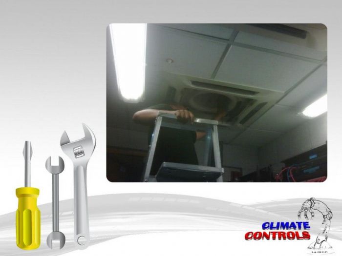 Mantenimiento preventivo a equipos tipo cassete de aire acondicionado