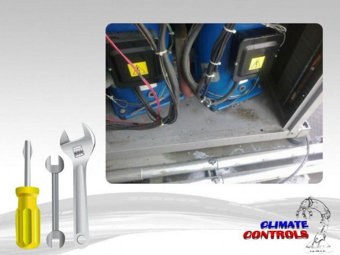 Mantenimiento preventivo a equipos chillers de aire acondicionado