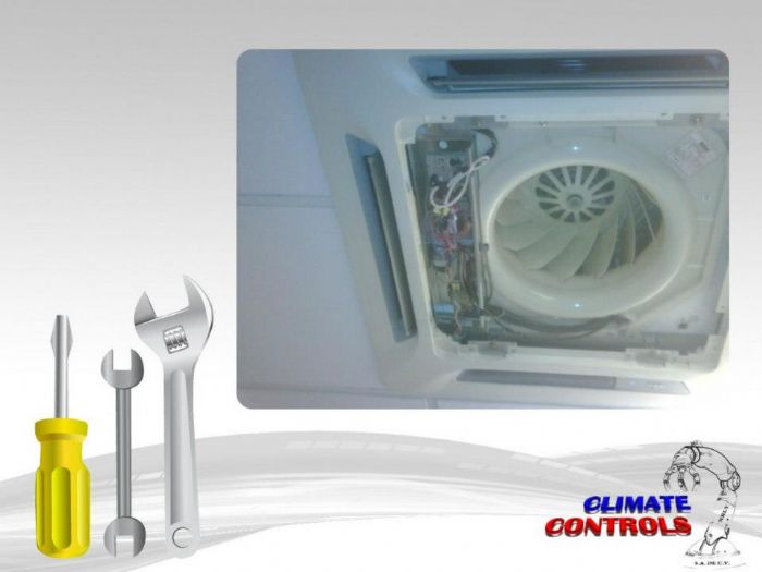 Mantenimiento preventivo a equipos tipo cassete de aire acondicionado