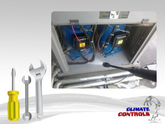 Mantenimiento preventivo a equipos chillers de aire acondicionado
