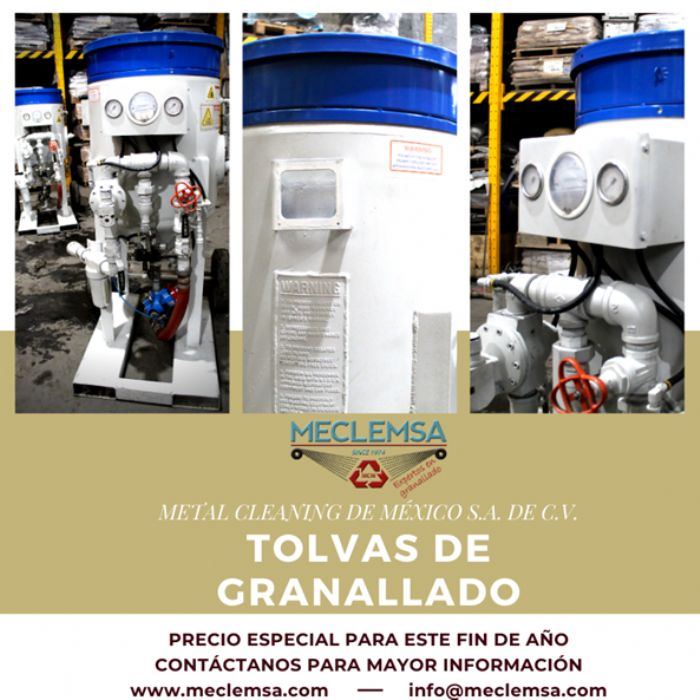 Equipos de Granallado nuevos y reconstruidos