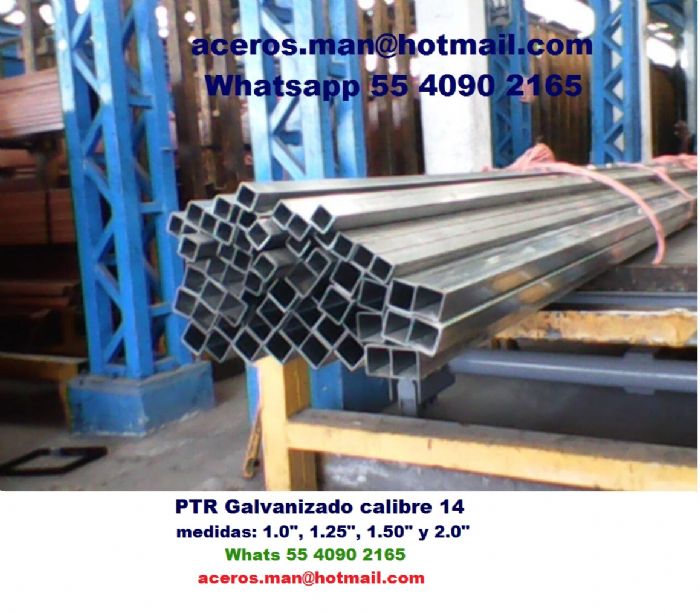 PTR Galvanizado calibre 14
