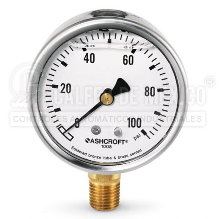 MANOMETRO 631008A02LXLJ0-4 marca: ASHCROFT