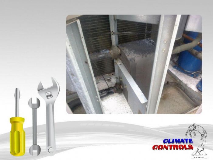 Mantenimiento preventivo a equipos chillers de aire acondicionado