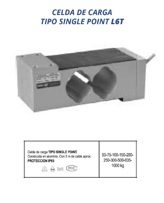 Celda de carga TIPO SINGLE POINT