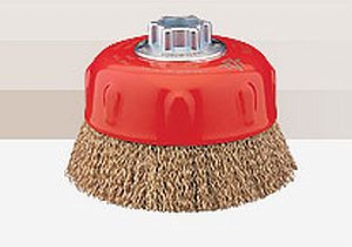 Cepillo de alambre de copa ondulado JAZ #TO 1250V