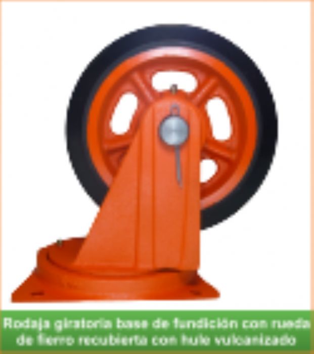 Rodajas de Fundicion Giratoria