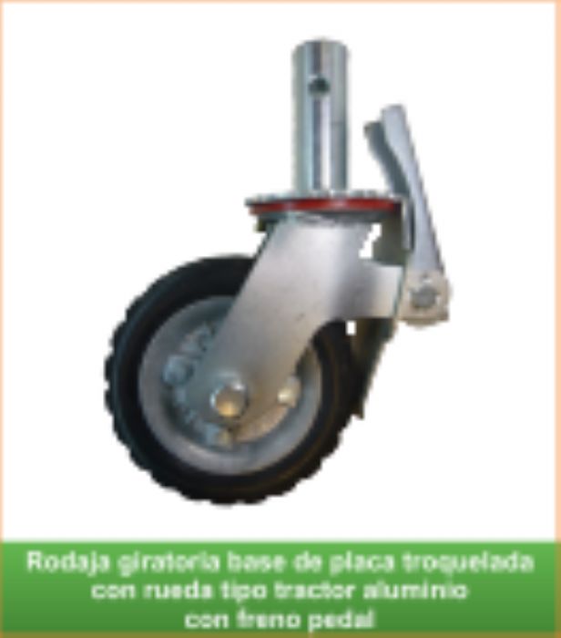 Rodajas para Andamio