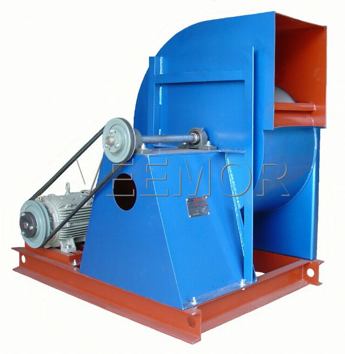 Ventilador centrífugo de aspas aerodinámicas