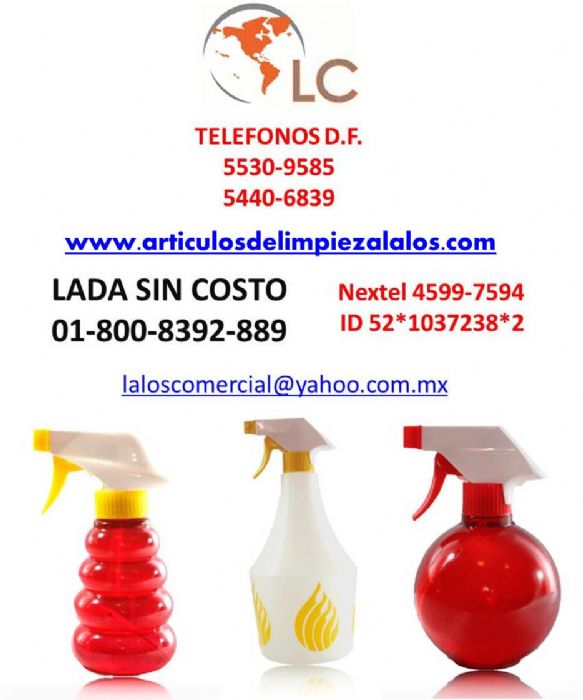 Atomizador de plástico