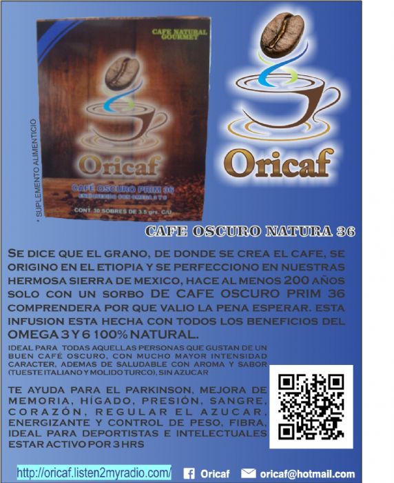 CAFE OSCURO PRIM 36