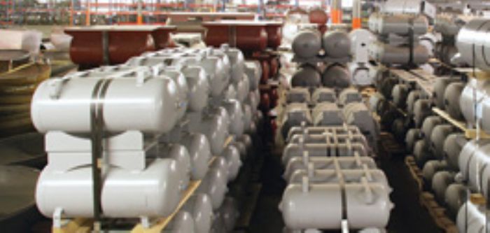 Tanques de almacenamiento de aire