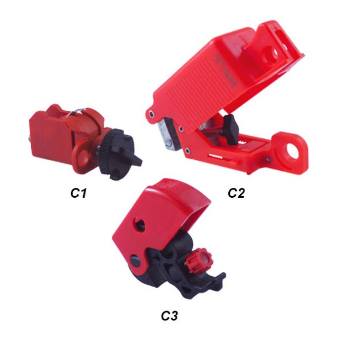 Bloqueo de eje para interruptor magnetotérmico C1 C2 C3 - IFAM