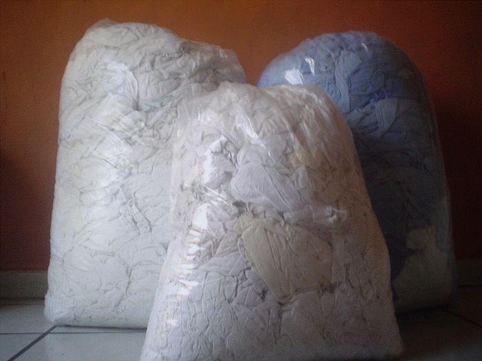 TRAPOS  INDUSTRIALES  Bolsa de 25 kg.