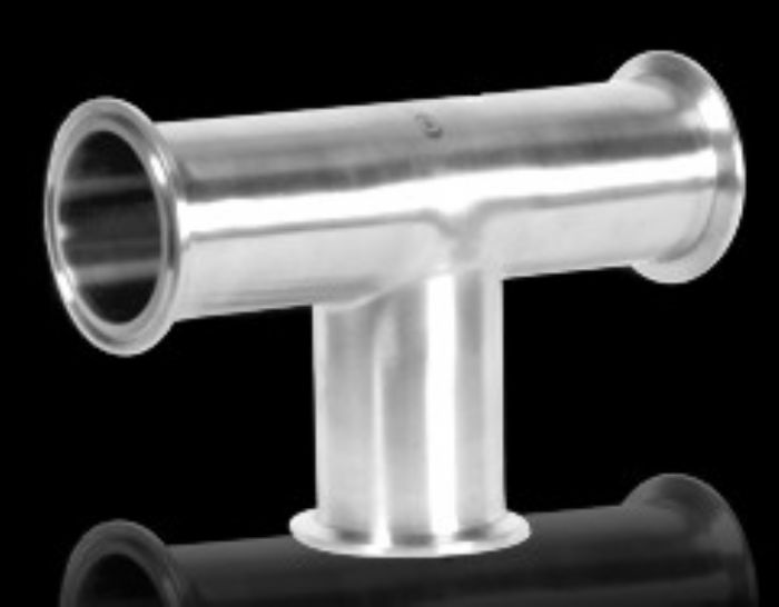 TEE DE ACER INOXIDABLE