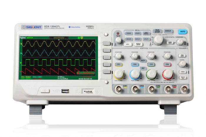 osciloscopio digital 200MHz