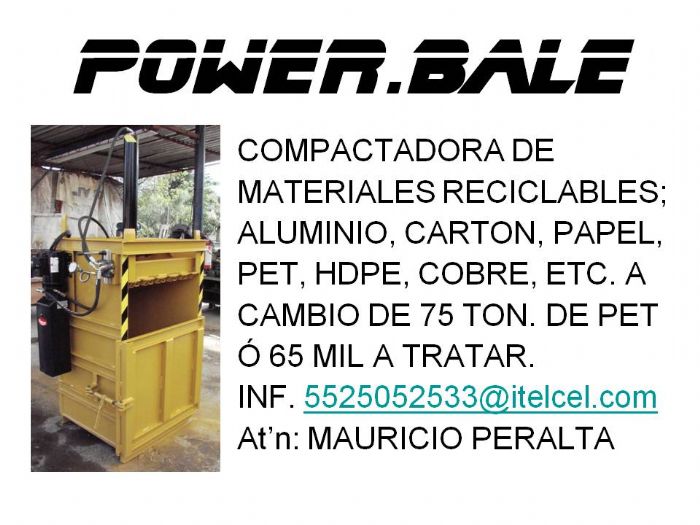 COMPACTADORA DE PET