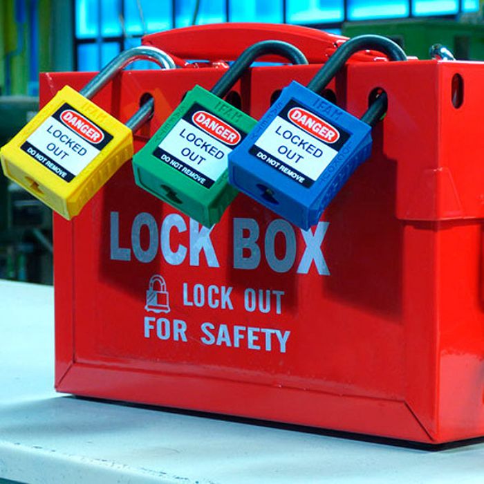 Cajas de Bloqueo 12 y 14 Candados – LOTO – IFAM