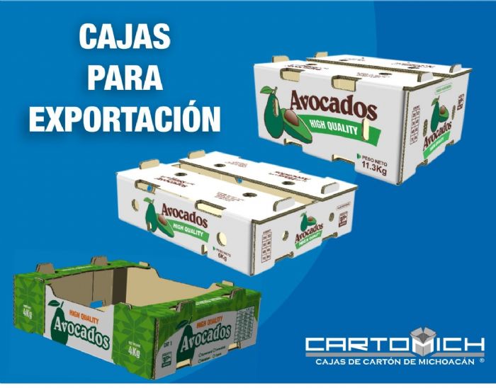 CAJAS PARA AGUACATE