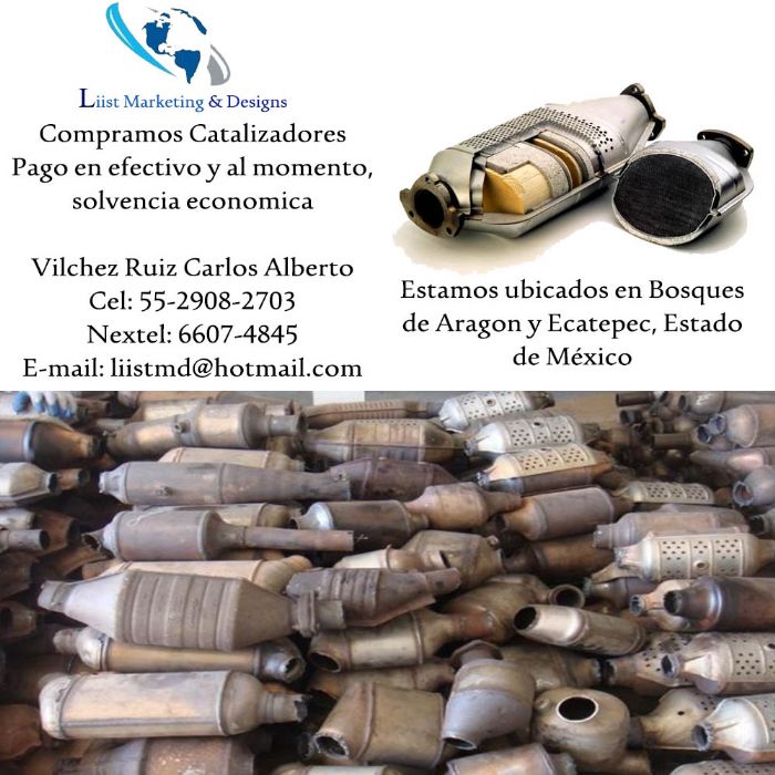 Compro Catalizadores de Carro