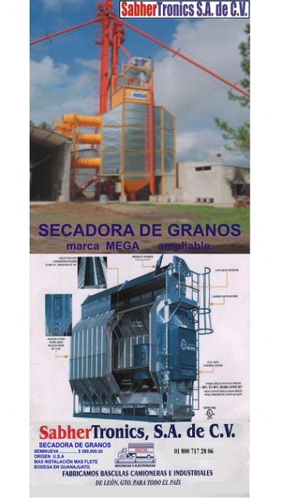 SECADORAS DE GRANOS