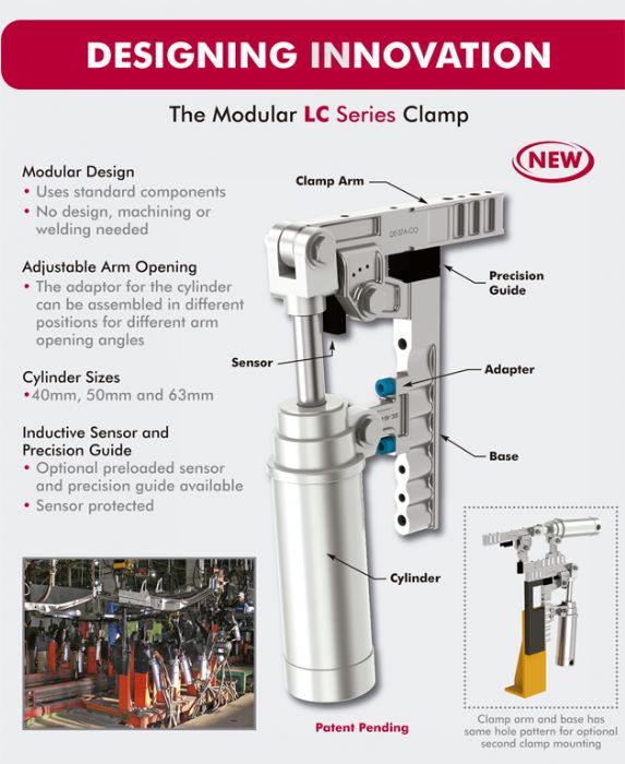 Modular LC Series Clamp  Modular Linkage Clamp