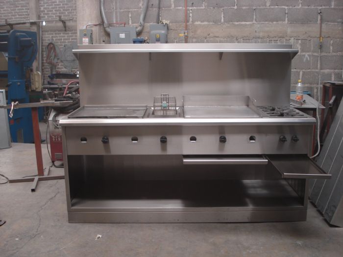FABRICACIÓN DE MUEBLES DE ACERO INOXIDABLE