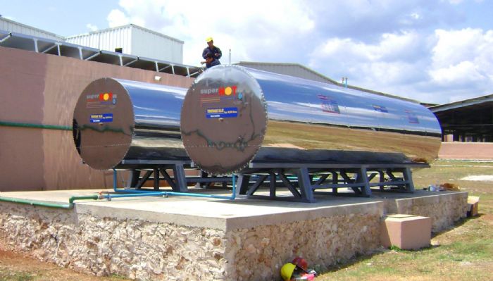 Calentadores Solares Industriales para agua