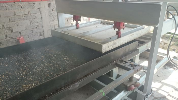 PLANTA PARA FABRICAR TABLEROS DE PLASTICO RECICLADO