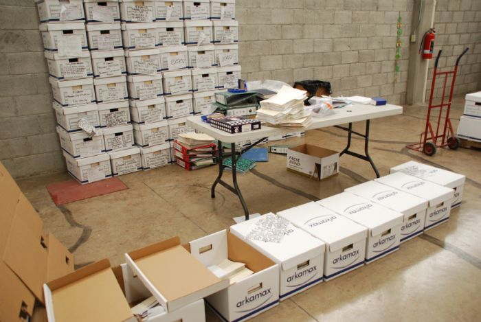 Organización e inventario de archivos