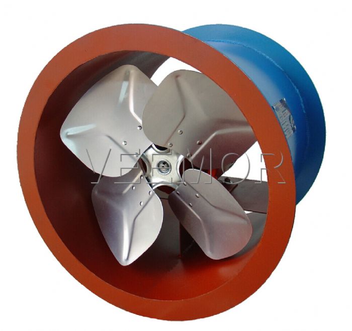 Ventilador tubo axial ligero