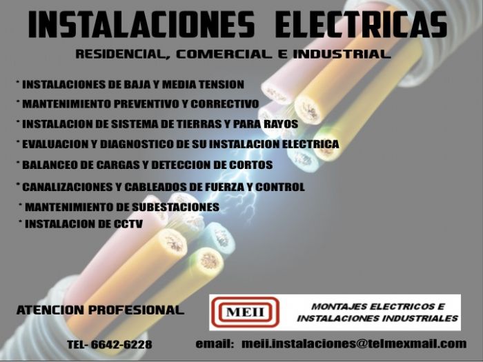 INSTALACIONES ELECTRICAS