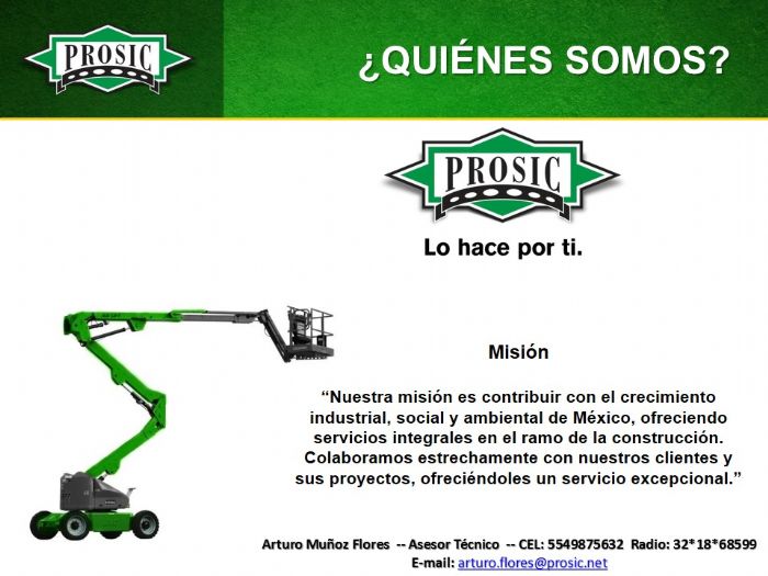 PROMOTORA DE SERVICIOS PARA LA CONSTRUCCION PROSIC