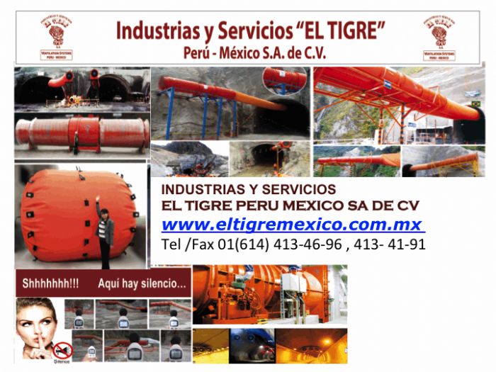 VENTILADORES PARA MINERIA Y TUNELES VIALES