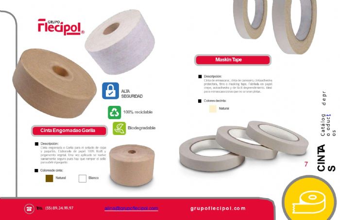 CINTA ENGOMADA O GORILA  
