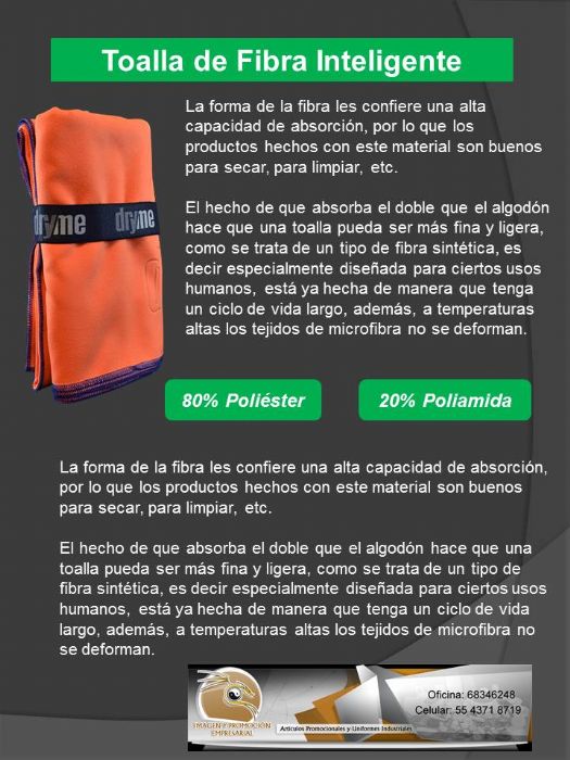 Toallas de Fibra Inteligente