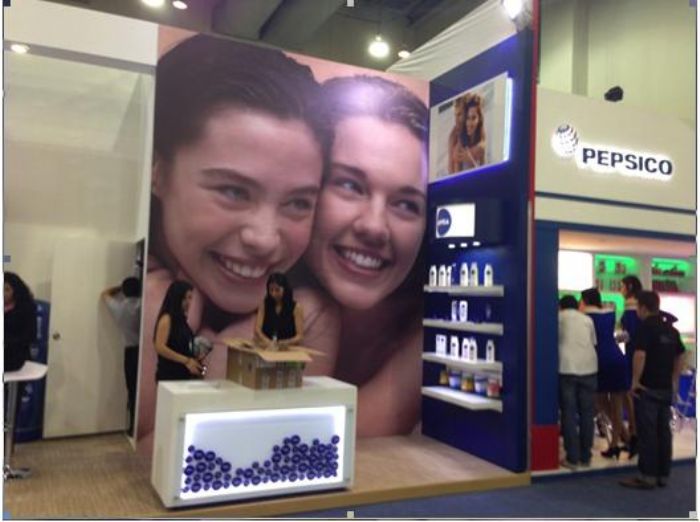 Expo WalMart Stand Pepsico