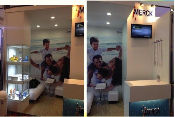 Expo Benavides Stand Merck