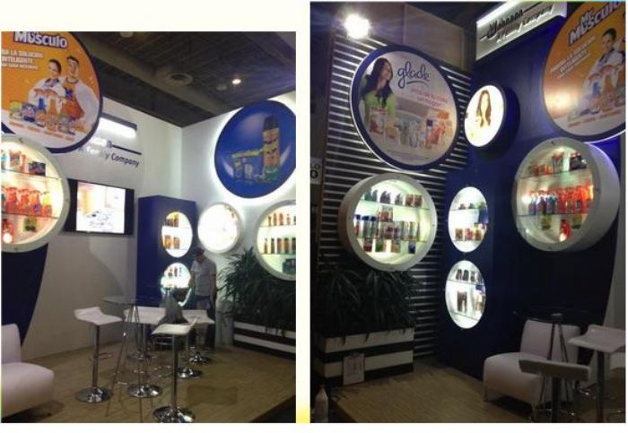 Expo WalMart Stand SC Johnson